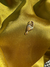 10k Bleeding Heart Charm