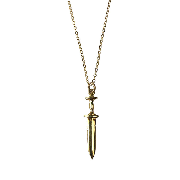 Dagger Tarot Sword Protection Necklace – La Lovely & Co.