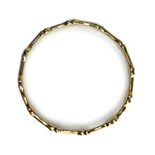 gold bone bangle bracelet goth jewelry unisex jewelry, gold bracelet, gold bangle, hellhound jewelry bracelet