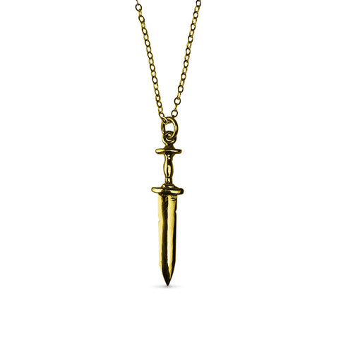 Dagger Charm Necklace