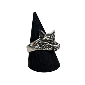 Hellhound ring, hellion ring, sterling silver ring, hellhound jewelry ring, protection ring