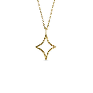 Nebula charm necklace, gold necklace, hellhound jewelry necklace, star necklace