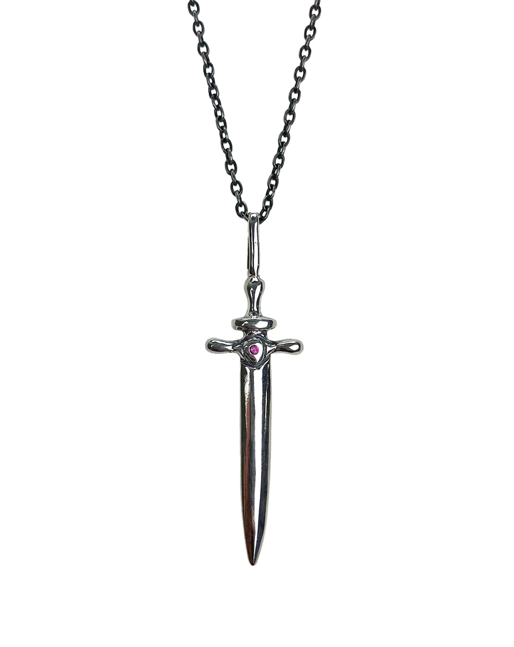 Amazon.com: .925 Sterling Silver Dagger Charm Pendant - Pendant Only :  Clothing, Shoes & Jewelry